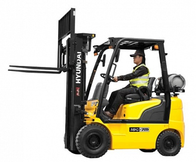 Газ-бензиновый вилочный погрузчик HYUNDAI 18G-7M