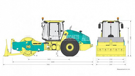 Каток дорожный грунтовый AMMANN ARS200